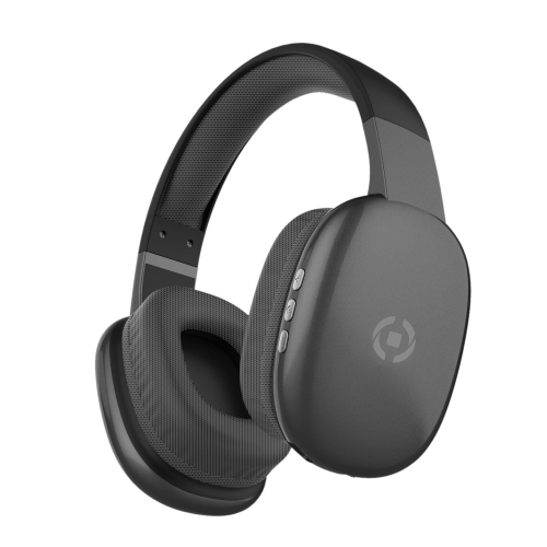 CELLY FREEBEAT CUFFIE WIRELESS ON-EAR CON CONTROLLO CHIAMATE-VOLUME E MUSICA MICROFONO INTEGRATO PORTA DI RICARICA UBS-C 1 x JACK 3.5mm CAVO INCLUSO BLACK